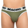 MACHO - MCH013 SCIARPA VERDE MILITARE XL