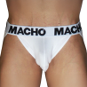 MACHO - MX29BL JOCK WHITE + WHITE S