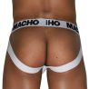MACHO - MX29BL JOCK BLANC + BLANC M