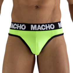 MACHO - MTG001 STRING JAUNE FLUORESCENT TAILLE S