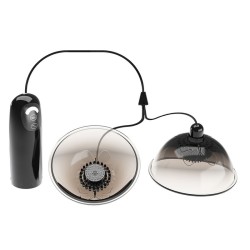 PRETTY LOVE - STIMOLATORE ROTANTE PER CAPEZZOLI CON ASPIRAZIONE, NERO
