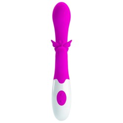 PRETTY LOVE - BUTTERFLY KISS 30 FUNCTION RABBIT VIBRATOR PURPLE