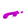 PRETTY LOVE - VIBRATORE A CONIGLIO BUTTERFLY KISS 30 FUNZIONI VIOLA