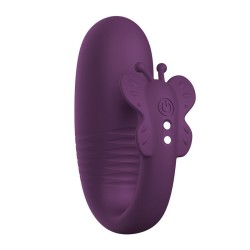 PRETTY LOVE - VIBRATORE A UOVO KLAY CON SPINTA, CONTROLLO TRAMITE APP, VIOLA
