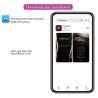 PRETTY LOVE - KLAY STOSS-EI-VIBRATOR, APP-STEUERUNG, LILA