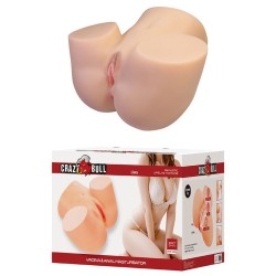 CRAZY BULL - LIORA XXL MASTURBATORE VIBRANTE DOPPIO VAGINALE E ANALE