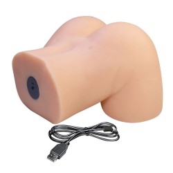 CRAZY BULL - LIORA XXL MASTURBATORE VIBRANTE DOPPIO VAGINALE E ANALE