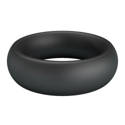 CRAZY BULL - ELIO ANNEAU PÉNAL EN SILICONE NOIR