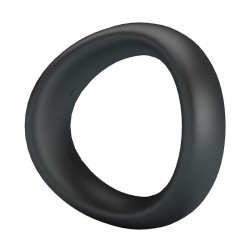 CRAZY BULL - ANEL PENIANO ERGONÔMICO DE SILICONE VALEN PRETO