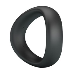 CRAZY BULL - ANELLO PER PENE ERGONOMICO IN SILICONE VALEN NERO