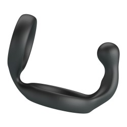 CRAZY BULL - ANEL DUPLO PARA PÊNIS E TESTÍCULOS FLORIAN PRETO