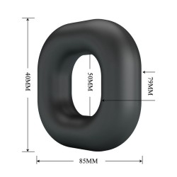 CRAZY BULL - WALDEN SUPERSOFT SILIKON-PENNISRING SCHWARZ
