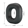 CRAZY BULL - WALDEN SUPERSOFT SILIKON-PENNISRING SCHWARZ