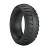 CRAZY BULL - ANELLO PER PENE IN SILICONE TESTURIZZATO MERRITT NERO