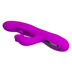 PRETTY LOVE - YALANDA HASE OSZILLIERENDER VIBRATOR MIT LED-ANZEIGE, LILA