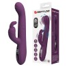 PRETTY LOVE - DEE VIBRADOR MULTIFUNCIONAL COELHO OSCILAÇÃO E PERCUSSÃO ROXO