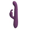 PRETTY LOVE - DEE MULTIFUNCTION RABBIT VIBRATOR OSCILLATING AND PERCUSSION PURPLE