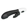 PRETTY LOVE - NAUGHTY BUNNY 30 FUNCTION RABBIT VIBRATOR BLACK