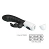 PRETTY LOVE - NAUGHTY BUNNY 30-FUNKTIONEN-HASENVIBRATOR SCHWARZ