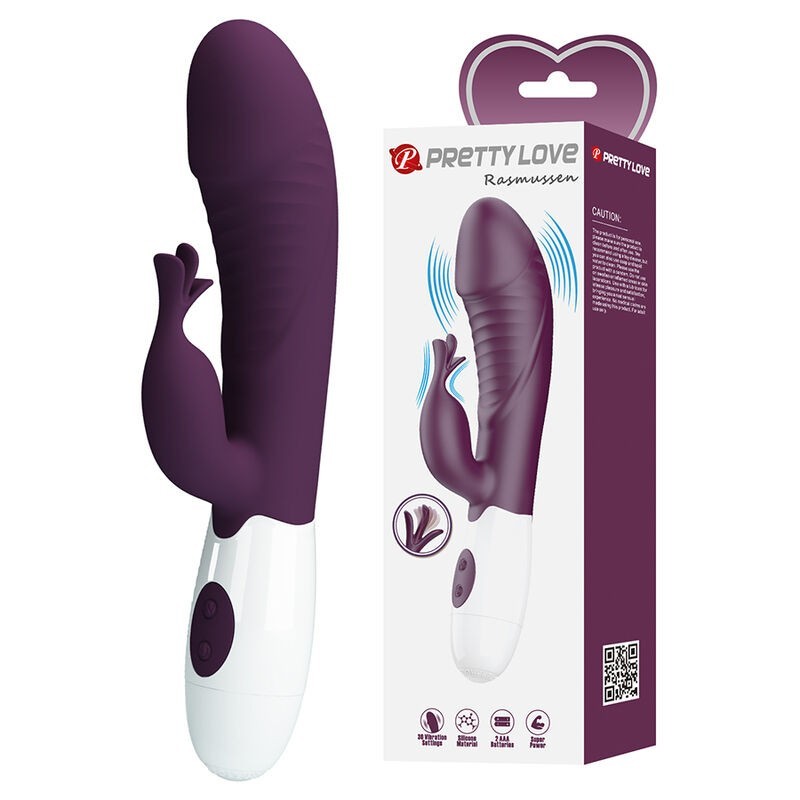 PRETTY LOVE - ROGUE MUSE 30-FUNKTIONEN-HASENVIBRATOR LILA