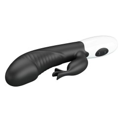 PRETTY LOVE - RASMUSSEN 30-FUNKTIONEN-HASE-VIBRATOR SCHWARZ