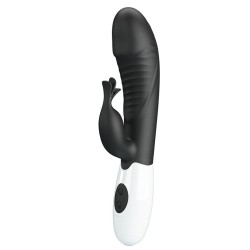 PRETTY LOVE - RASMUSSEN 30 FUNCTION RABBIT VIBRATOR BLACK