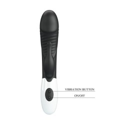 PRETTY LOVE - VIBRATORE A CONIGLIO RASMUSSEN 30 FUNZIONI NERO