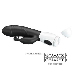 PRETTY LOVE - RASMUSSEN VIBRATEUR LAPIN 30 FONCTIONS NOIR