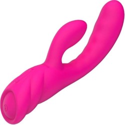 NALONE - PURE X2 VIBRATORE MAGIC STICK RABBIT - ROSA