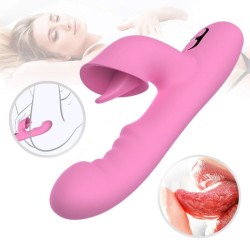 NALONE - T-MAY VIBRATORE MAGIC STICK RABBIT - ROSA