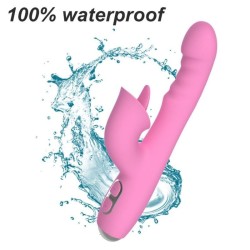 NALONE - T-MAY VIBRATORE MAGIC STICK RABBIT - ROSA