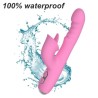 NALONE - T-MAY MAGIC STICK RABBIT VIBRATOR - ROSA
