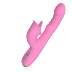 NALONE - T-MAY VIBRATORE MAGIC STICK RABBIT - ROSA
