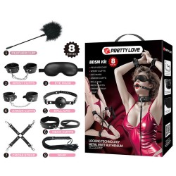 PRETTY LOVE - KIT BDSM DE 8...