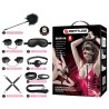 PRETTY LOVE - 8 PIECE BDSM KIT BLACK