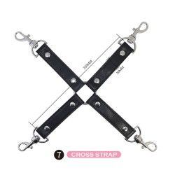 PRETTY LOVE - KIT BDSM DE 8 PEÇAS PRETO