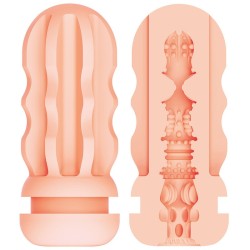 PRETTY LOVE - MASTURBATORE VAGINALE SHERRY CON VENTOSA E TEXTURE INTERNE