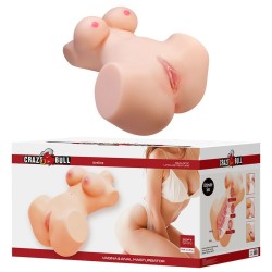 CRAZY BULL - ANNIE XXL VAGINAL UND ANALMASTURBATOR MIT BRUSTFLEISCH