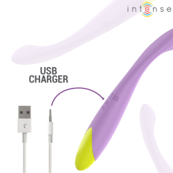 INTENSE - LUCCA STIMOLATORE DEL PUNTO G FLESSIBILE RICARICABILE TRAMITE USB