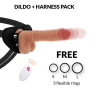 CYBER SILICOCK - STRAP-ON MASTER HUCK CONTROLE REMOTO