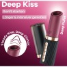 SATISFYER - DEEP KISS WAVE ESTIMULADOR DE CLITÓRIS GARNET / PRETO