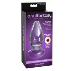 ANAL FANTASY ELITE - MEGA ANAL GAPER PLUG ANALE TRASPARENTE