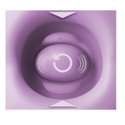 FANTASY FOR HER - LUSH KISS PLUSH PURPLE SUCTION & LICKING CLITORAL STIMULATOR