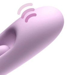 FANTASY FOR HER - VIBRATORE G-TOUCH PULSE PRO VIOLA PER LA STIMOLAZIONE DEL PUNTO G E DEL CLITORIDE A FORMA DI CONIGLIO