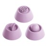 FANTASY FOR HER - VIBRATORE G-TOUCH PULSE PRO VIOLA PER LA STIMOLAZIONE DEL PUNTO G E DEL CLITORIDE A FORMA DI CONIGLIO