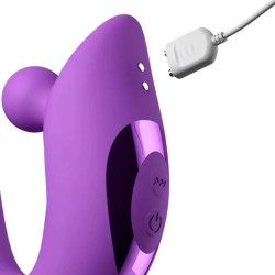 FANTASY FOR HER - HARMONI PRO VIBRATORE A CONIGLIO VIOLA PER LA STIMOLAZIONE DEL PUNTO G E DEL CLITORIDE