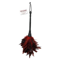 FETISH FANTASY SERIES - CÓCEGAS COM PENAS PRETAS E VERMELHAS