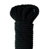 FETISH FANTASY SERIES - BLACK DELUXE SILK ROPE 9.75 M