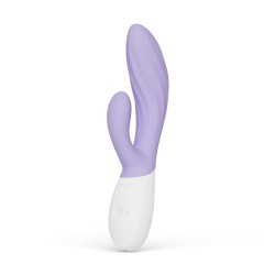 LELO - INA TWIST DOPPIO VIBRATORE A CONIGLIO PER IL PUNTO G E IL CLITORIDE LAVANDA