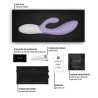 LELO - INA TWIST DOPPIO VIBRATORE A CONIGLIO PER IL PUNTO G E IL CLITORIDE LAVANDA